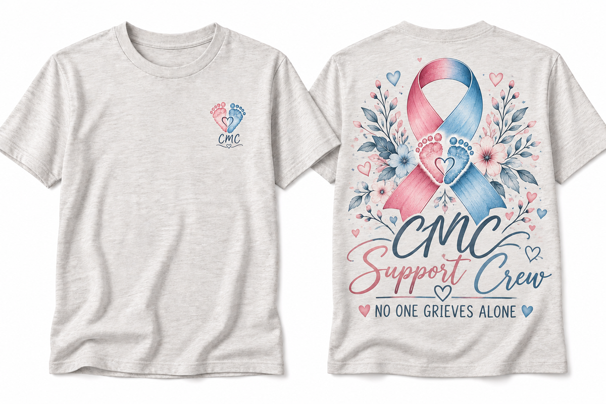 CMC Support Crew | Pregnancy & Infant Loss Awareness Tee