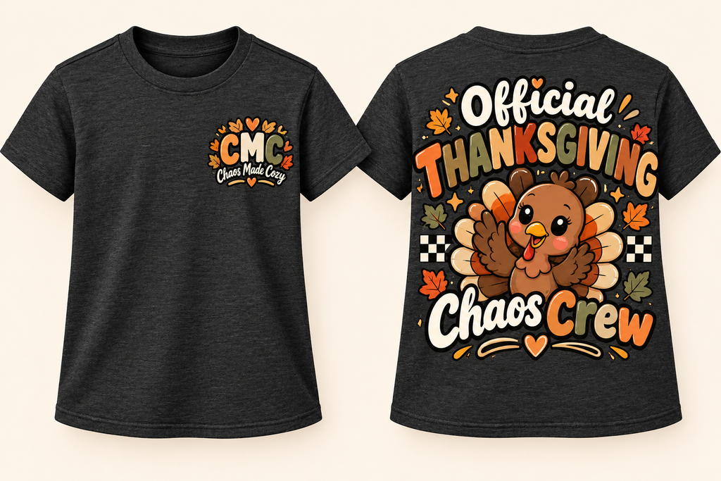 Youth Official Thanksgiving Chaos Crew Tee