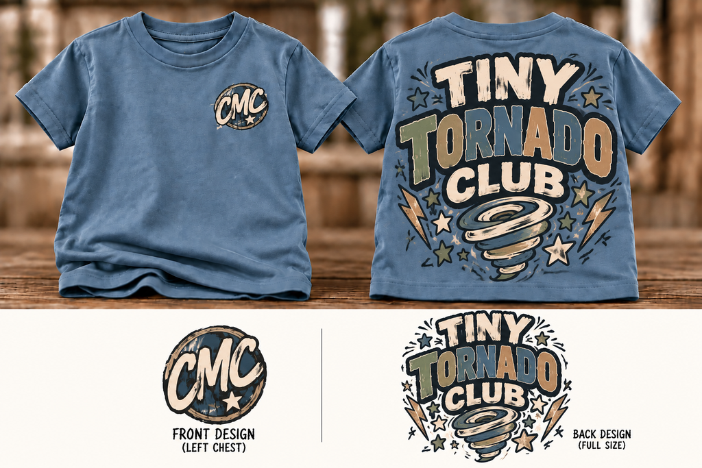 Tiny Tornado Club | Youth Graphic Tee