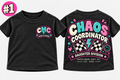 Chaos Coordinator |Toddler Girl's Graphic Tee