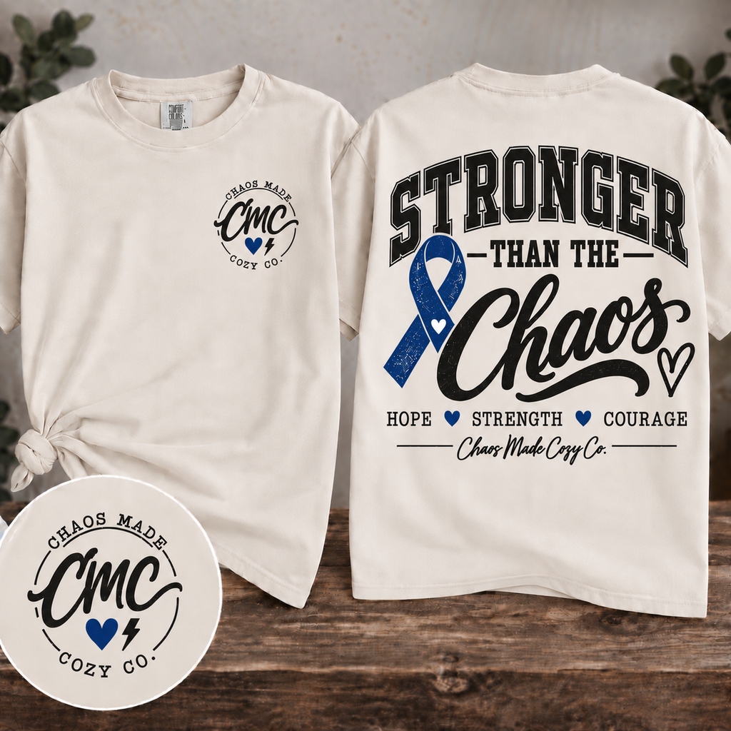 Stronger Than the Chaos | Women's Awareness Graphic Tee