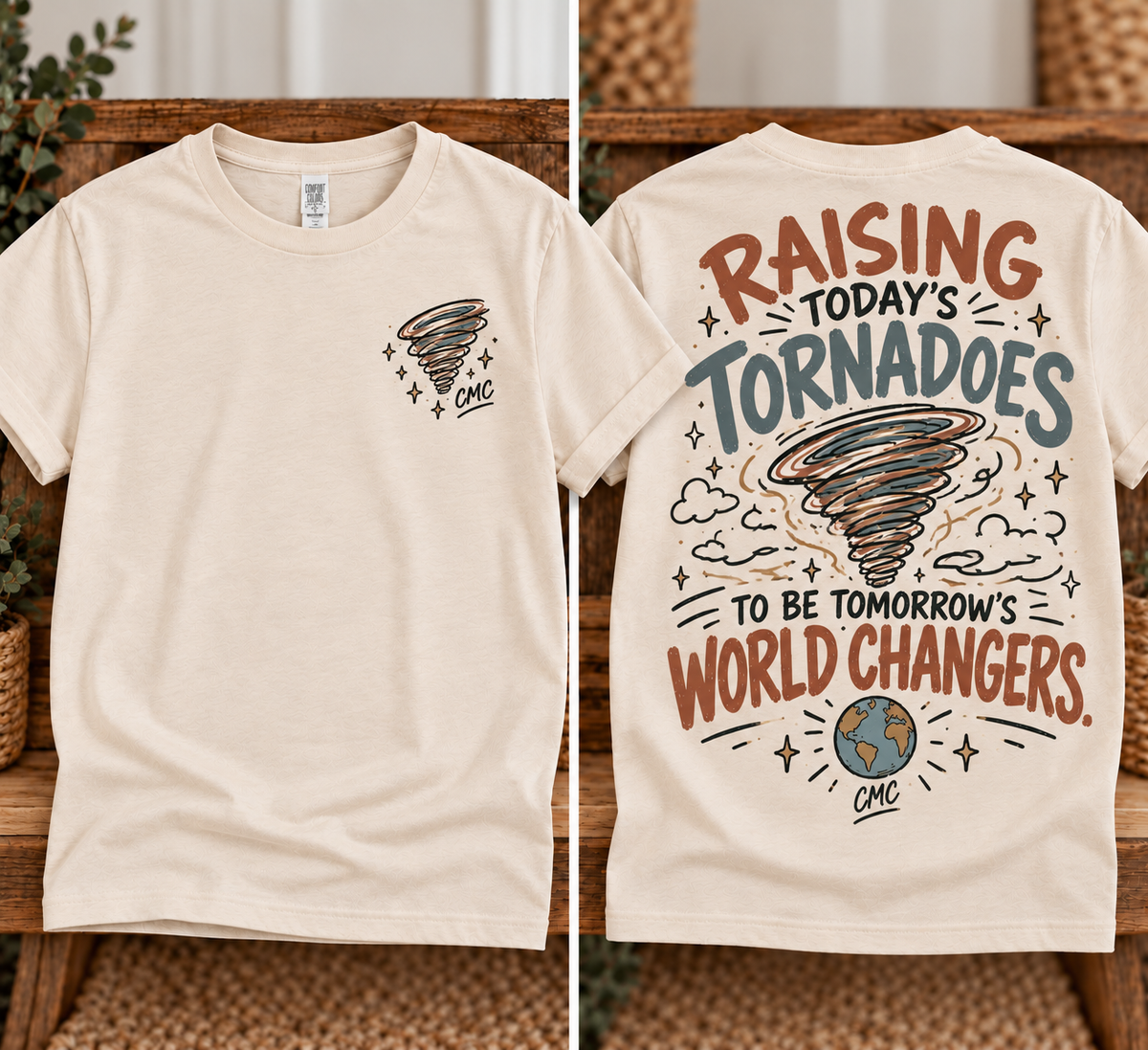 Raising Tomorrow's World Changers | Men's Graphic Tee