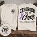 Stronger Than the Chaos | Men’s Awareness Graphic Tee