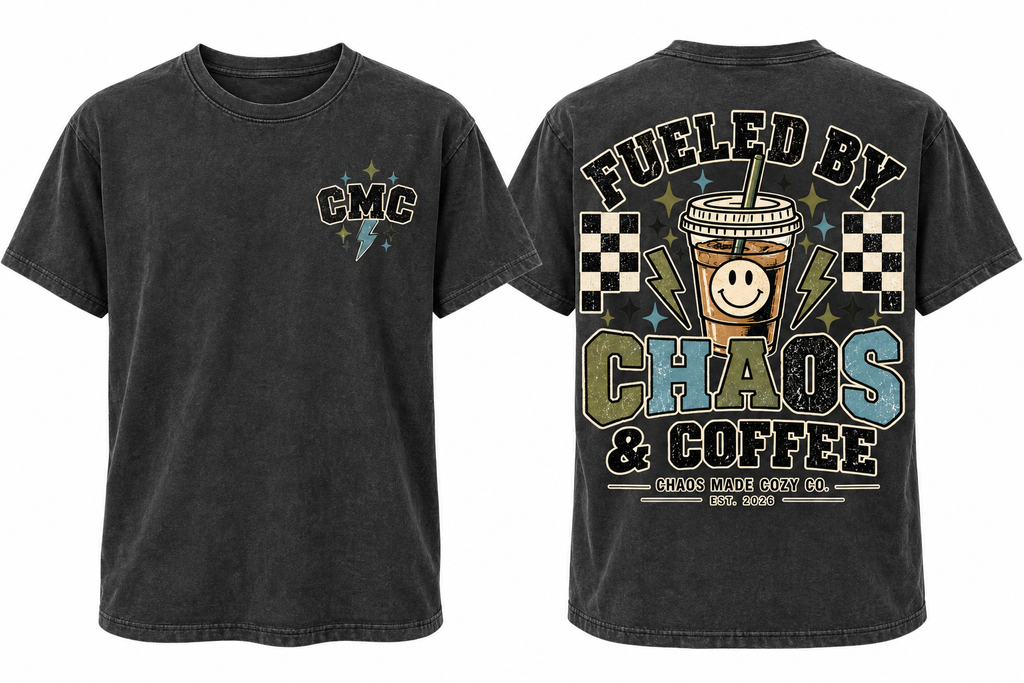 Fueled by Coffee & Chaos | Women’s Graphic Tee