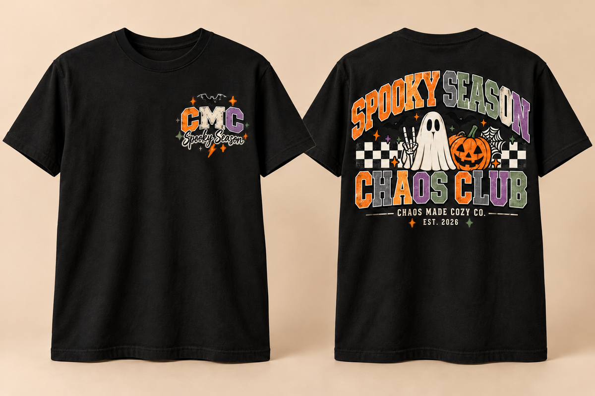 Spooky Season Chaos Club | Men’s Halloween Graphic Tee